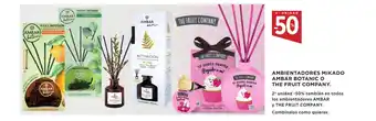 Supercor AMBIENTADORES MIKADO AMBAR BOTANIC O THE FRUIT COMPANY. oferta
