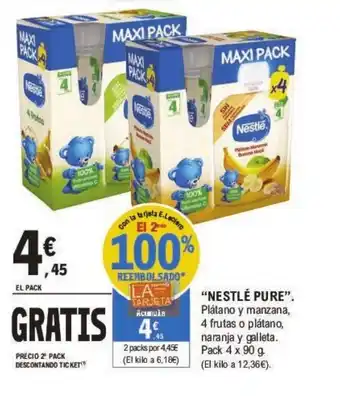 E.Leclerc "NESTLÉ PURE". oferta