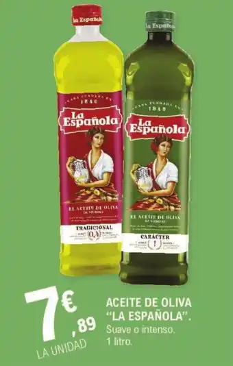 E.Leclerc ACEITE DE OLIVA "LA ESPAÑOLA". oferta
