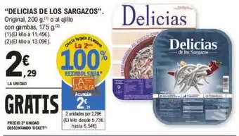 E.Leclerc "DELICIAS DE LOS SARGAZOS" oferta