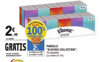 E.Leclerc PAÑUELO "KLEENEX COLLECTION". oferta