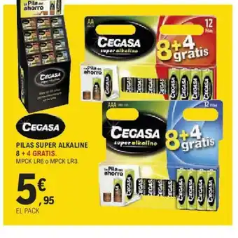 E.Leclerc PILAS SUPER ALKALINE oferta