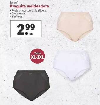 Lidl Esmara Braguita Moldeadora oferta