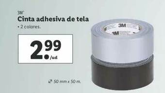 Lidl 3m Cinta Adhesiva De Tela oferta