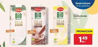 Lidl Milbona Bebida De Soja oferta