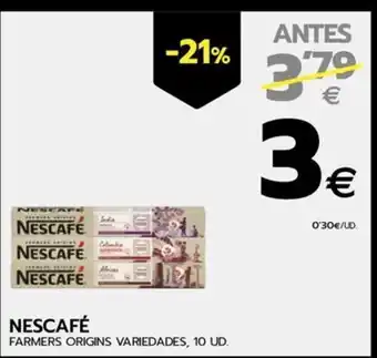 BM Supermercados NESCAFÉ oferta