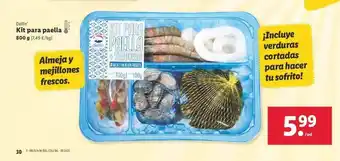 Lidl Delfin Kit Para Paella 800g oferta
