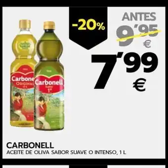 BM Supermercados CARBONELL ACEITE DE OLIVA SABOR SUAVE O INTENSO oferta