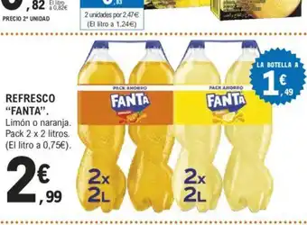 E.Leclerc REFRESCO "FANTA oferta