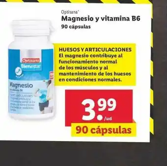 Magnesio Y Vitamina B6