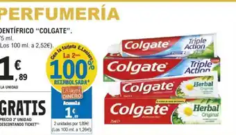 E.Leclerc DENTÍFRICO "COLGATE". oferta