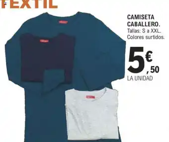 E.Leclerc CAMISETA CABALLERO oferta