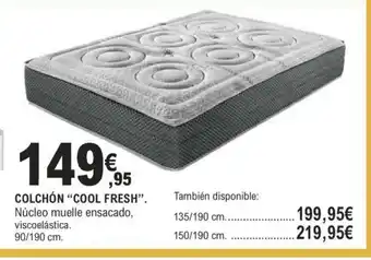 E.Leclerc COLCHÓN "COOL FRESH oferta