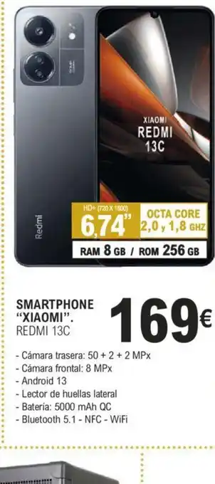 E.Leclerc SMARTPHONE "XIAOMI". REDMI 13C oferta