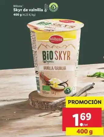 Lidl Skyr De Vainilla 400g oferta