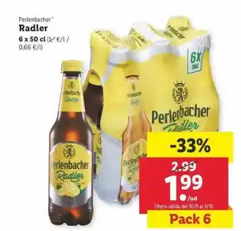 Lidl Radler 6 x 50cl oferta