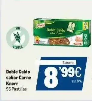 Makro Doble Caldo Sabor Carne Knorr oferta