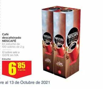 Makro Café Descafeinado Nescafé oferta
