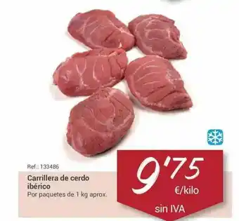 Makro Carrillera De Cerdo Ibérico oferta