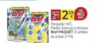 Supermercados Charter Penjador Wc Poder Actiu Pi O Llimona Bref oferta
