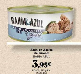 Gadis Atún En Aceite De Girasol Bahía Azul oferta