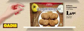 Gadis Galletas Campurrianas Cuétara 500g oferta