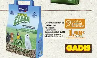 Lencho Mascotas Universal Vitakraft 5l