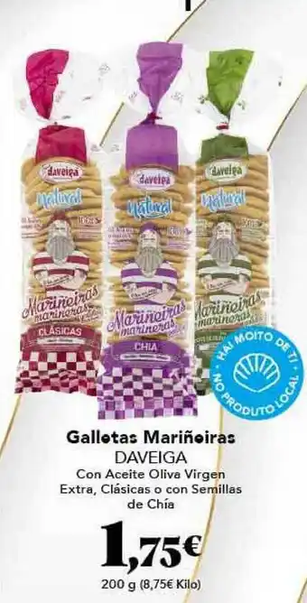 Gadis Galletas Mariñeras Daveiga oferta