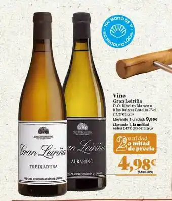 Gadis Vino Gran Leiriña 75cl oferta