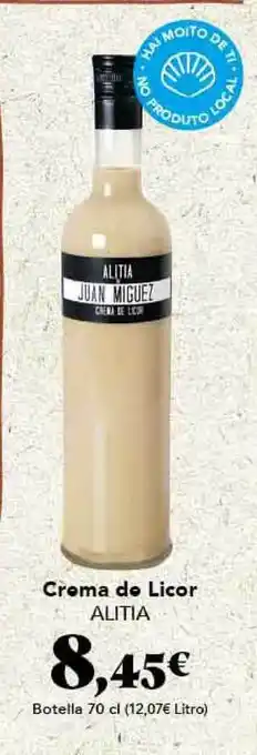 Gadis Crema De Licor Alitia 70cl oferta