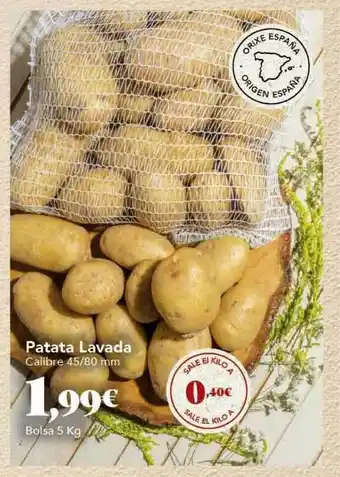 Gadis Patata Lavada 5kg oferta