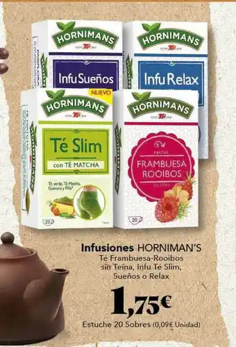 Gadis Infusiones Horniman's oferta