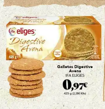 Gadis Galletas Digestive Avena Ifa Eliges 425g oferta