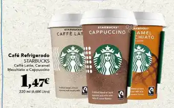 Gadis Café Refrigerado Starbucks 220ml oferta