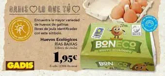 Gadis Huevos Ecológicas Rías Baixas oferta