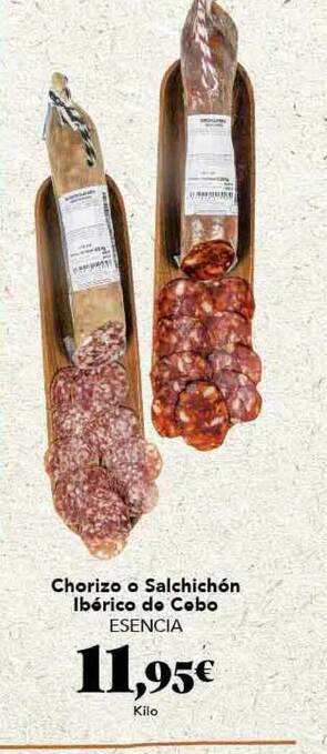 Gadis Chorizo O Salchichón Ibérico De Cebo Esencia oferta