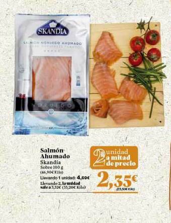 Gadis Salmón Ahumado Skandia oferta