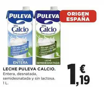 El Corte Inglés Leche Puleva Calcio 1l oferta