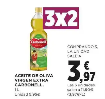 El Corte Inglés Aceite De Oliva Virgen Extra Carbonell 1l oferta