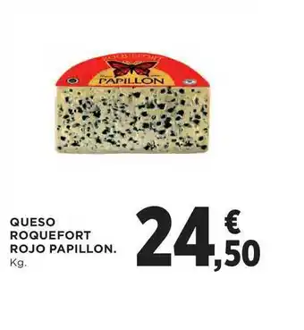 El Corte Inglés Queso Roquefort Rojo Papillon oferta