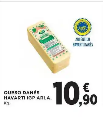 El Corte Inglés Queso Danés Havarti Igp Arla oferta