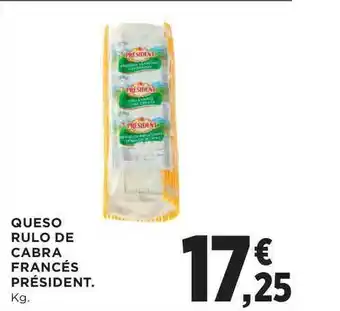 El Corte Inglés Queso Rulo De Cabra Francês Président oferta