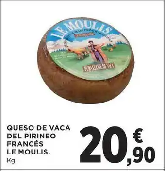 El Corte Inglés Queso De Vaca Del Pirineo Francés Le Moulis oferta