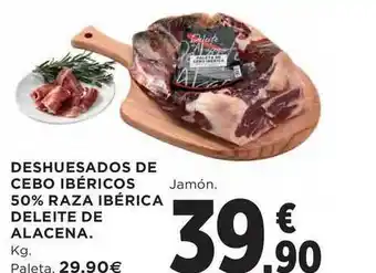 El Corte Inglés Deshuesados De Cebo Ibéricos 50% Raza Ibérica Deleite De Alacena oferta