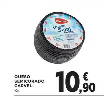 El Corte Inglés Queso Semicurado Carvel oferta