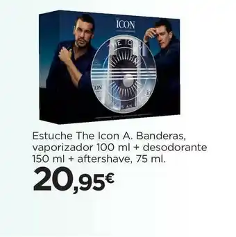 El Corte Inglés Estuche The Icon A. Banderas Vaporizador + Desodorante + Afteshave oferta