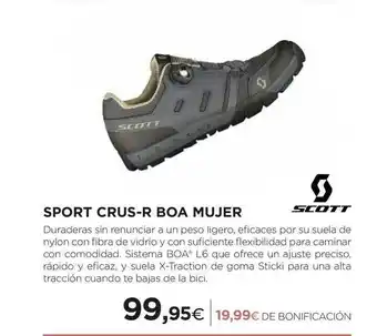 El Corte Inglés Scott Sport Crus-r Boa Mujer oferta
