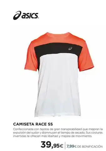 El Corte Inglés Asics Camiseta Race Ss oferta