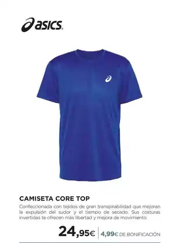 El Corte Inglés Asics Camiseta Core Top oferta