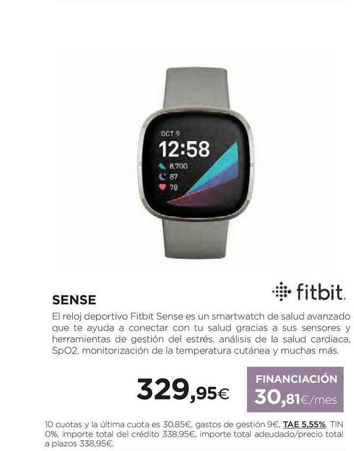 El precio y las condiciones de El Corte Inglés están en el catálogo o el  sitio web que dirigen.
